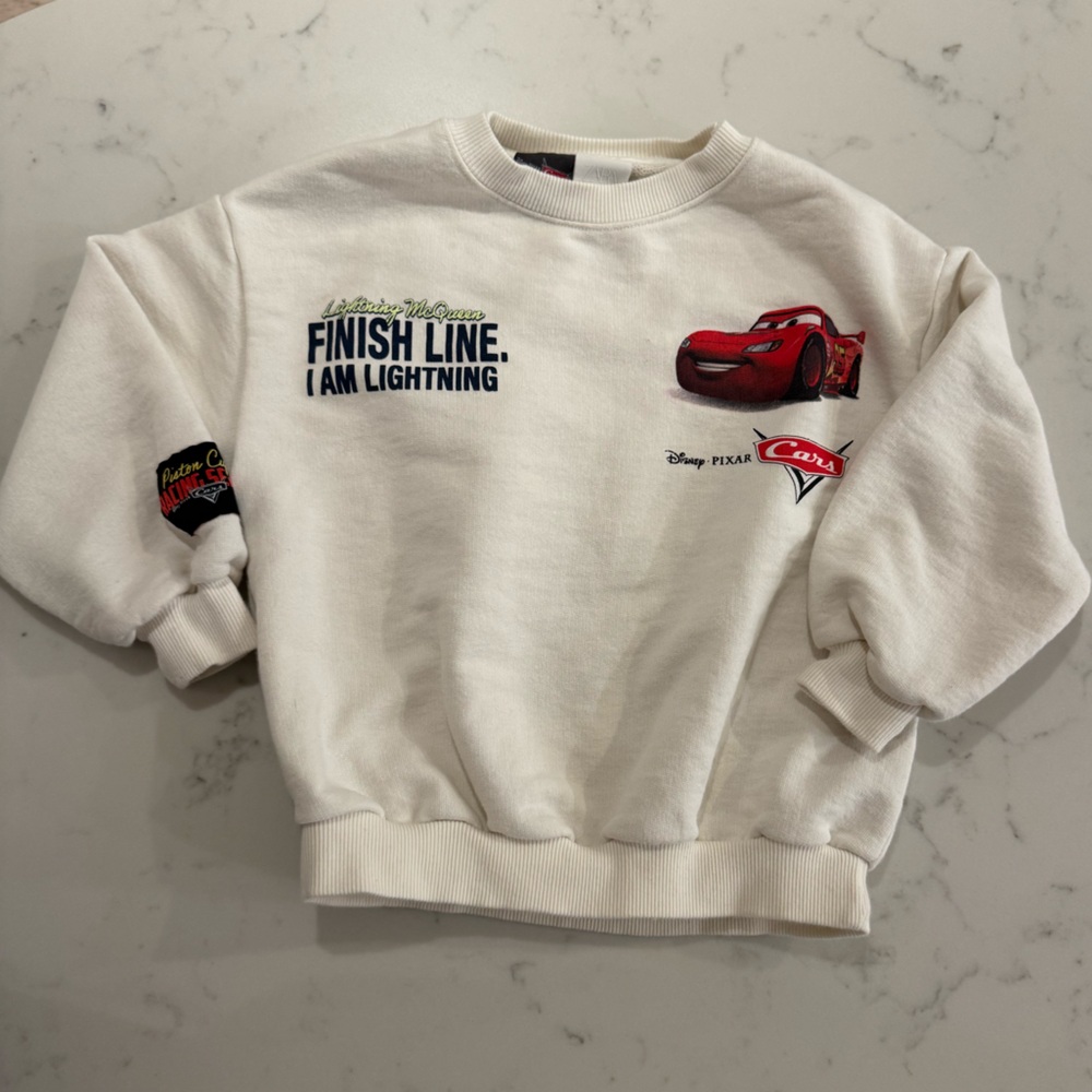 Zara Cars Lighting McQueen Sweatshirt